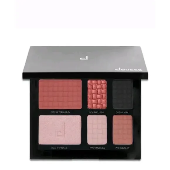 New Doucce Freematic Eye Shadow Magnetic Palette 6 shades $65 Retail - Picture 1 of 2